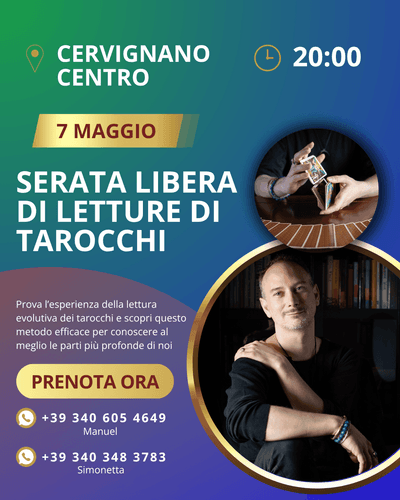 ✨ 𝙎𝙀𝙍𝘼𝙏𝘼 𝘼𝙋𝙀𝙍𝙏𝘼 𝘿𝙄 𝙇𝙀𝙏𝙏𝙐𝙍𝙀 𝘿𝙀𝙄 𝙏𝘼𝙍𝙊𝘾𝘾𝙃𝙄 𝘼 𝘾𝙀𝙍𝙑𝙄𝙂𝙉𝘼𝙉𝙊 ✨