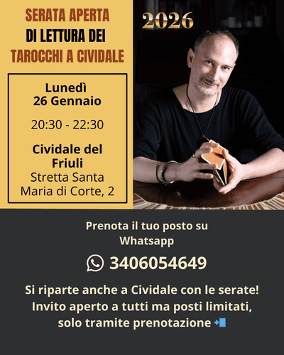 ✨ 𝙎𝙀𝙍𝘼𝙏𝘼 𝘼𝙋𝙀𝙍𝙏𝘼 𝘿𝙄 𝙇𝙀𝙏𝙏𝙐𝙍𝙀 𝘿𝙀𝙄 𝙏𝘼𝙍𝙊𝘾𝘾𝙃𝙄 𝘼 𝘾𝙄𝙑𝙄𝘿𝘼𝙇𝙀 ✨